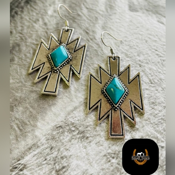 Choctaw Nation Earrings - Picture 1 of 1